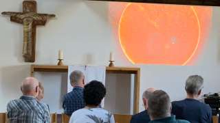 Bericht Vortrag und Beobachtung Sonne 25-06