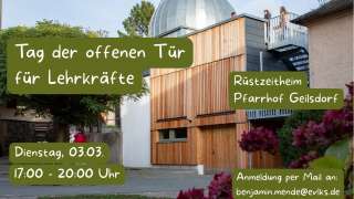 Tag der offenen Tür für Lehrkräfte